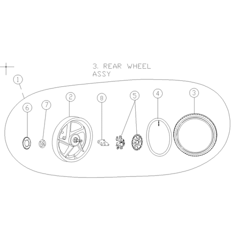 03 Rear Wheel Assy