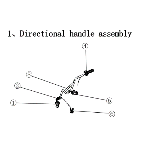 01 Directional Handle Bar Assembly