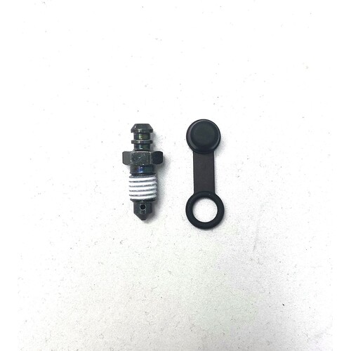 BLEED NIPPLE WITH RUBBER