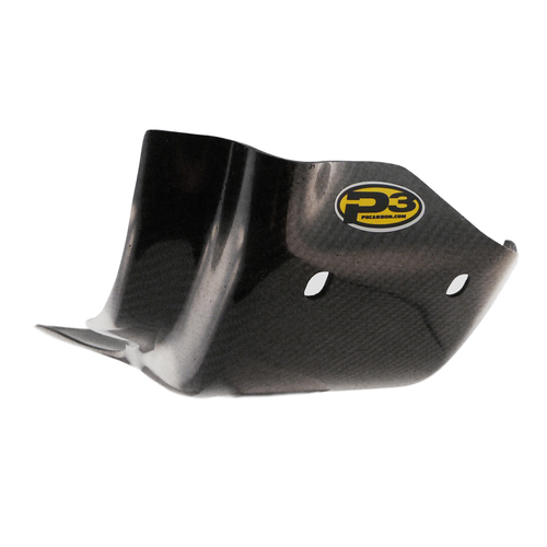 P3 CARBON SKID PLATE BLACK 4ST RR350-480 MY14-MY19