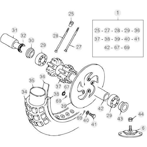 41 FRONT WHEEL