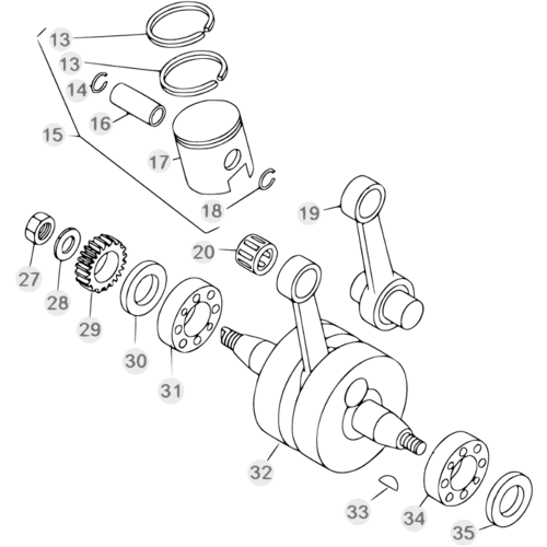 02 CRANKSHAFT/PISTON/BALANCER SHAFT