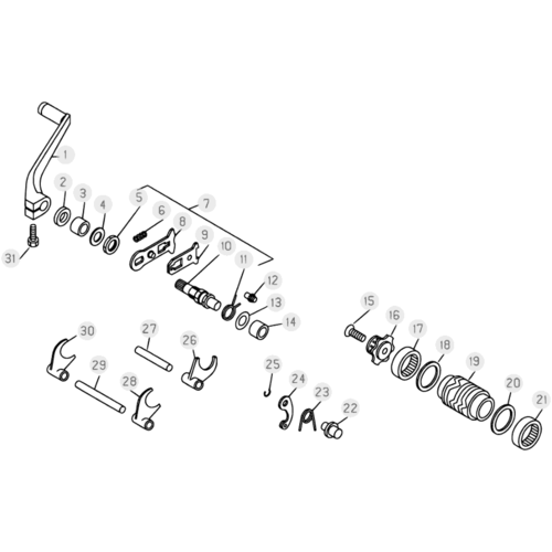 05 SHIFTING - FROM CHASSIS 300001