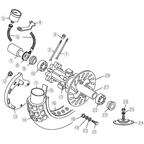 41 FRONT WHEEL