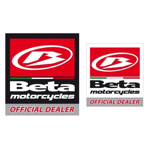 BETA 'OFFICIAL DEALER' DECALS