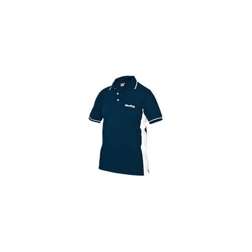 POLO SHIRT SHORT SLEEVE BLUE X-SMALL