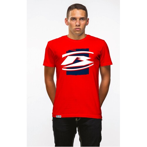 T-SHIRT FULL RED WITH BETA LOGO SMALL