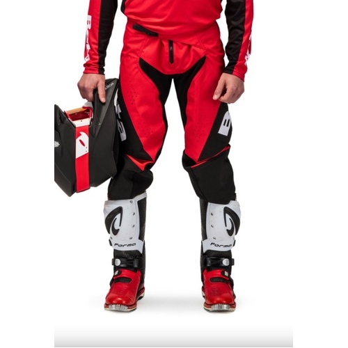 BETA FACTORY RX/MX PANTS RED/BLACK SMALL