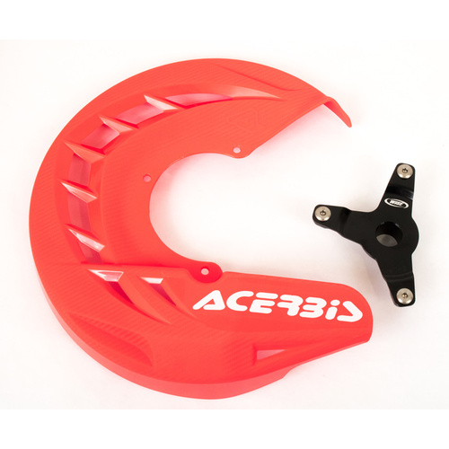 ACERBIS FRONT DISC GUARD RED XTRAINER ONLY