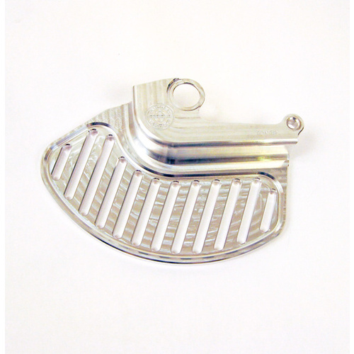 FRONT DISC GUARD RR SILVER MY12-MY18 ONLY