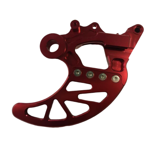 REAR DISC GUARD RED
