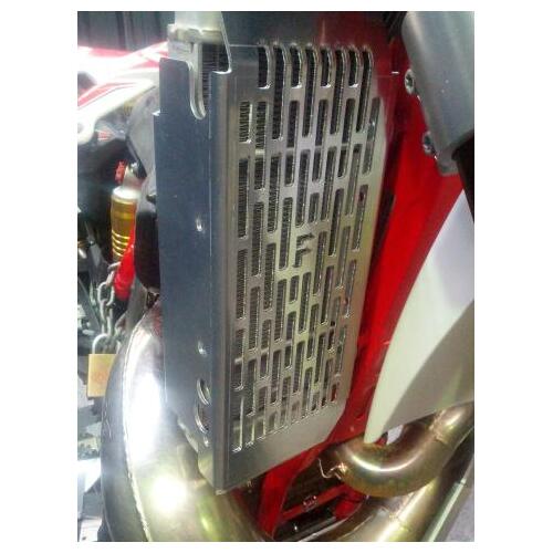 RADIATOR GUARDS ALLOY/SILVER RR MY13-18