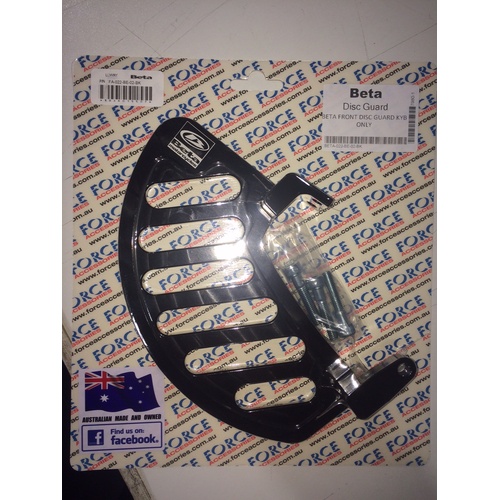 FR DISC GUARD BLACK (KYB FORK) RR 2ST/4ST MY20>