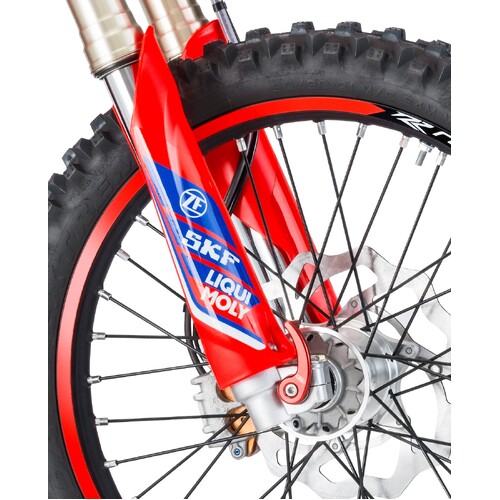 BETA RACING DECAL FORK GUARD SET RED RR MY19>