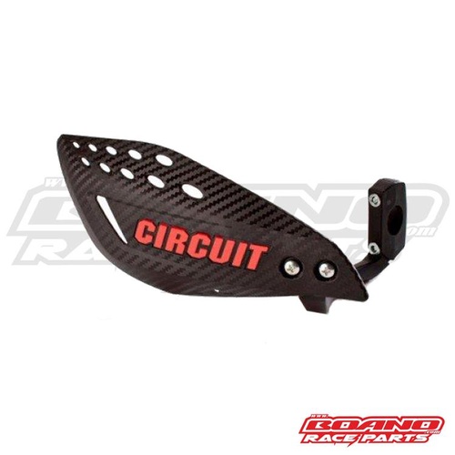 CARBON / RED CIRCUIT HANDGUARDS VECTOR