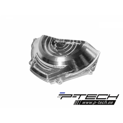 P-TECH ALLOY CLUTCH COVER GUARD RR 4ST MY18-MY19
