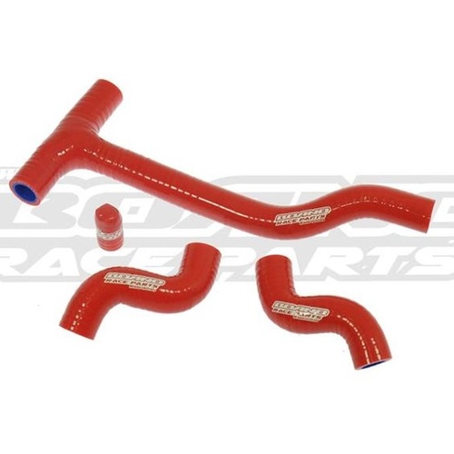 RED SILICON RAD HOSE KIT RR 4ST MY20>